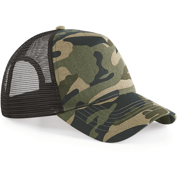 Beechfield | Boné snapback camuflado